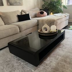 Black Coffee Table 