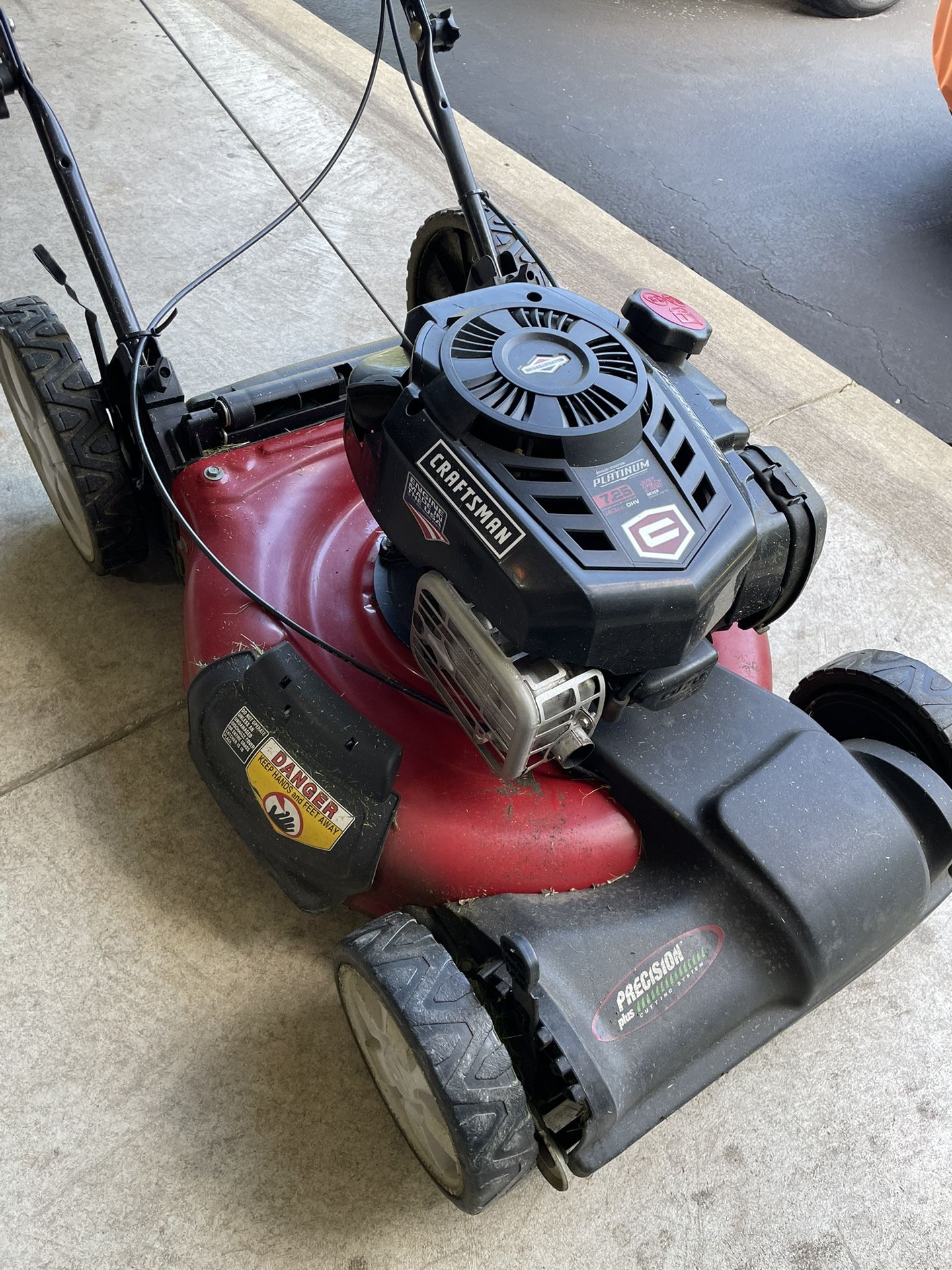 Briggs Stratton Craftsman Platinum Lawn Mower