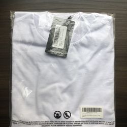 Oversized Heavyweight White T Shirt Sz SM New DEADSTOCK