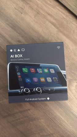 Wireless CarPlay adapter full android system