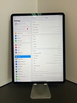 iPad Pro 12.9" 3rd Gen  - Cellular + WiFi - 64GB