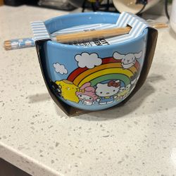 Hello Kitty Soup Ramen Bowl