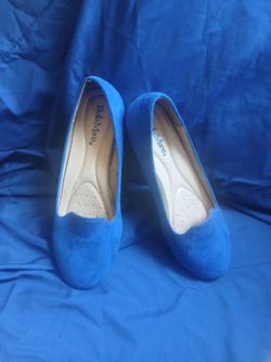 Blue suede comfy- Bella Marie!