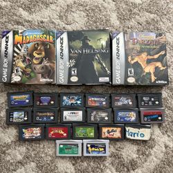 Nintendo Gameboy Advance Games 15 Each