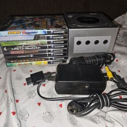 Grey Game Cube System 