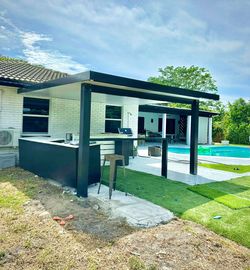 Pergola, Insulated Porch & Screen.