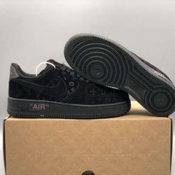 Authentic Nike Air Force 1 Louis Vuitton Size 9