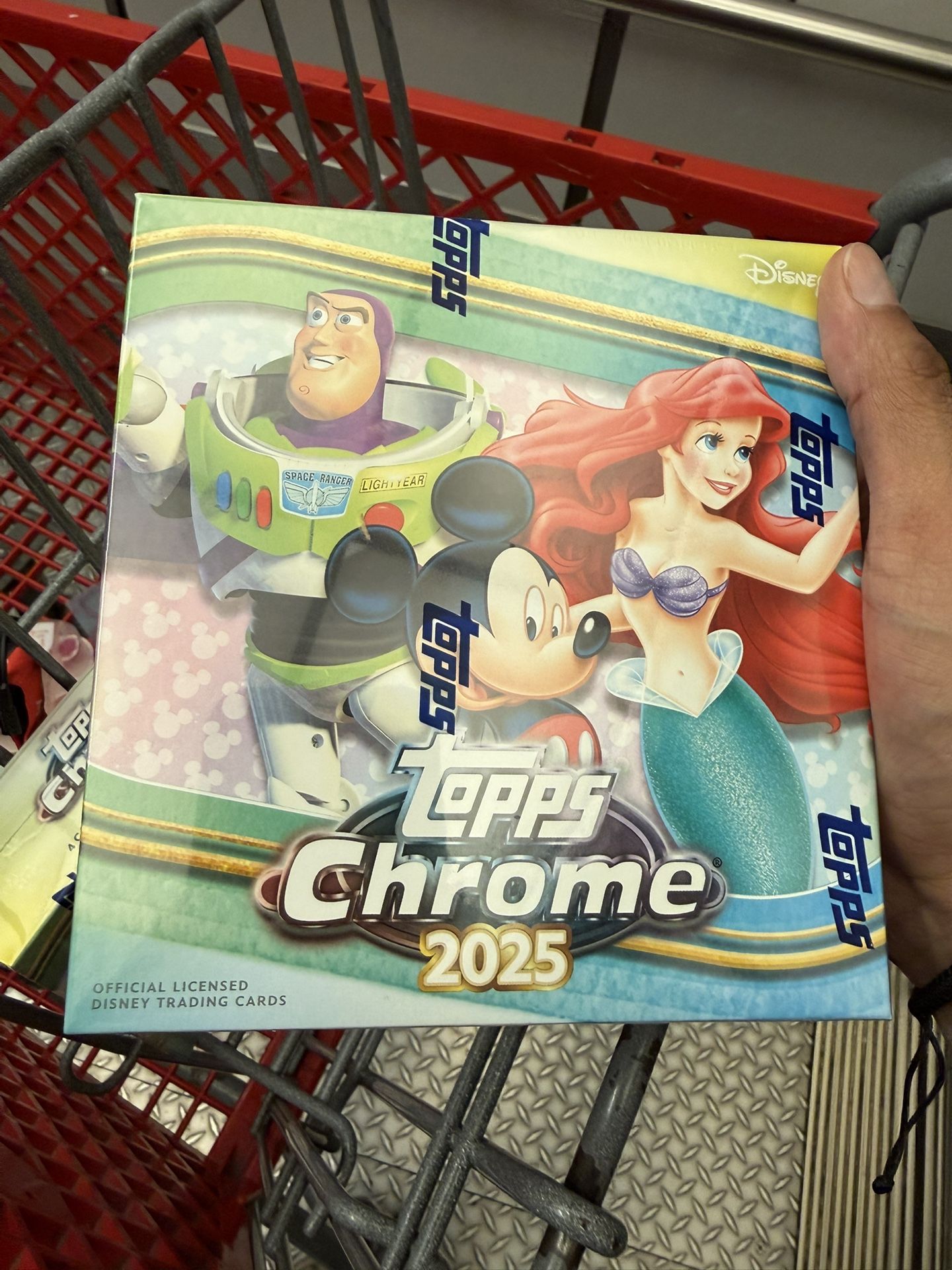 Topps Chrome Disney Mega Box 2025