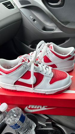 Nike Dunk low championship Red GS Red 6