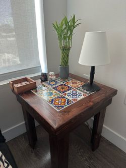 Handcrafted Spanish Style Side Table