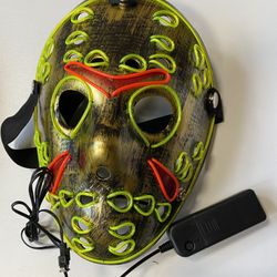 Clearance sale:2021 New Arrivals Led Mask Halloween Aura Mask Purge El Wire Fashion Masks 