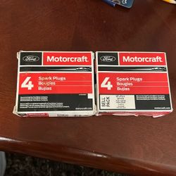 Ford Motorcraft Spark Plugs, eight pack 