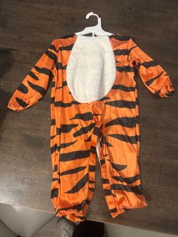 Toddler Tiger Halloween Costume Jumpsuit