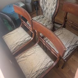 4 Antique Chairs