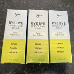 It Cosmetics Bye Bye Under Eye Set Of 3 Brand New 30$ 