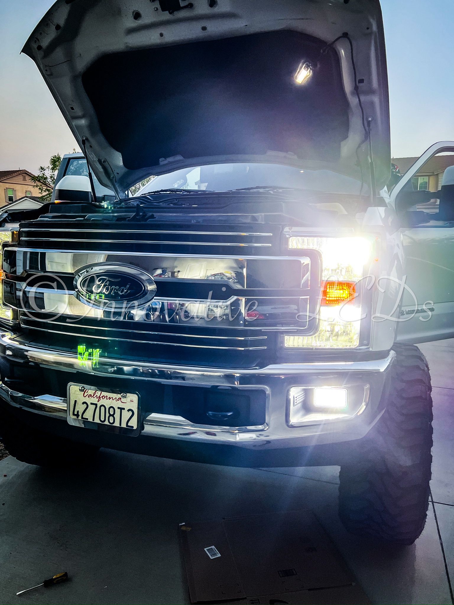 Led Headlights Size 9007 Luces 6000k Bright Glacier White