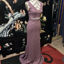 Evening Gown /cocktail Gown/ Prom Dress/ Sleeveless 
