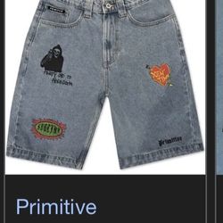 Primitive Sublime Jean Shorts 