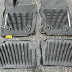 Toyota Tacoma OEM all Weather Floor Liners 