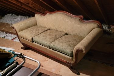 Mahogany Duncan Phyfe Sofa