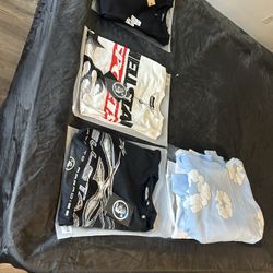 hellstar, spyder, essentials etc. 