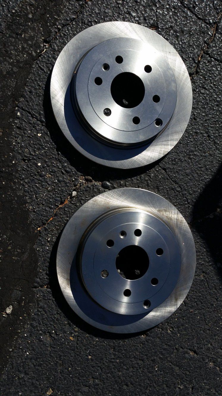 Brand New Set Of Two GMC Chevrolet Truck SUV Rotors