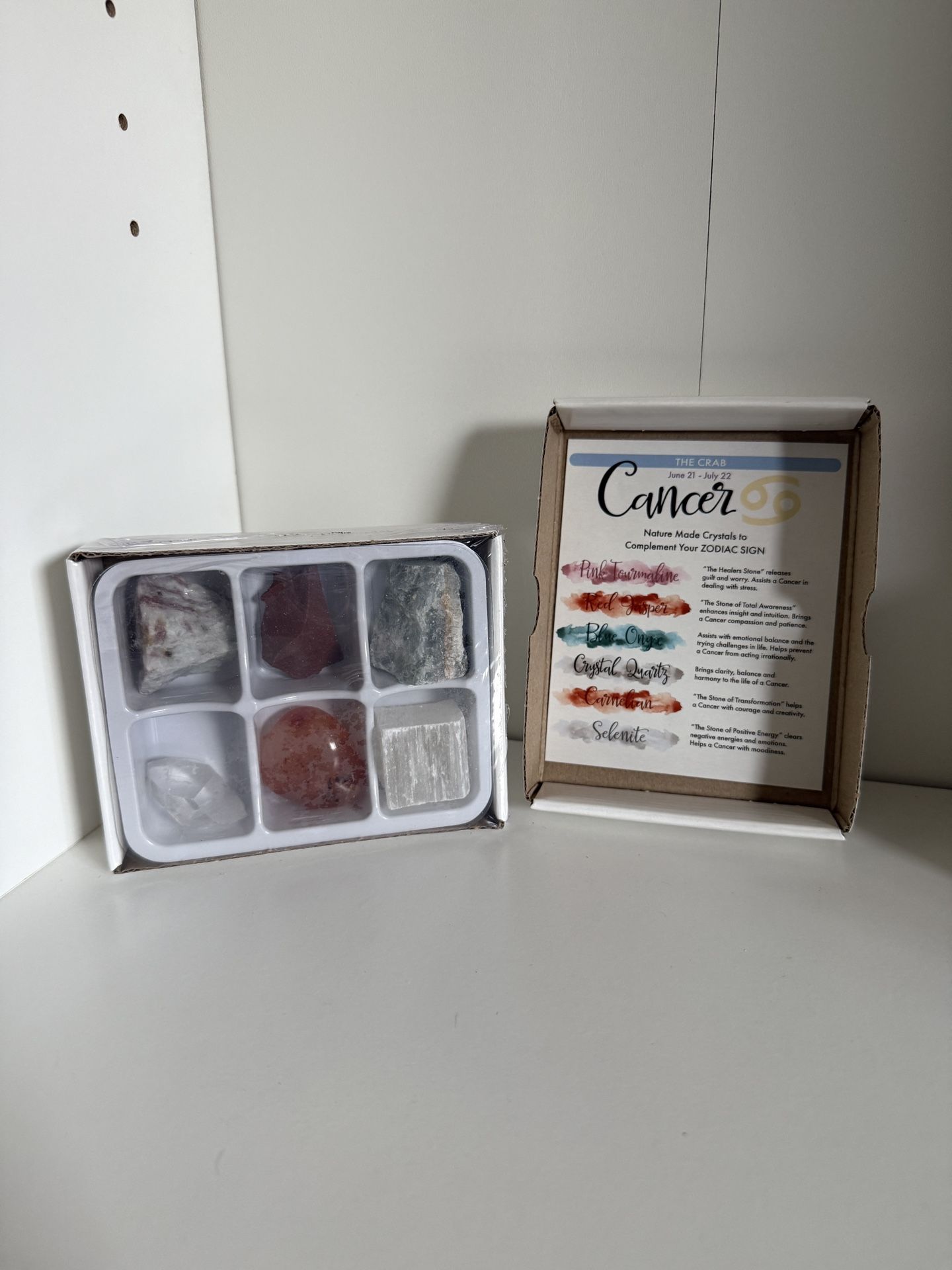 Cancer Crystal Gift Box Set