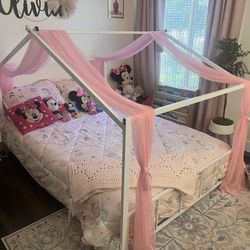 Full Size Bed House Frame