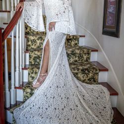 Wedding Dress Altered Size 8