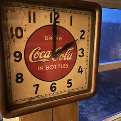 1930s Coca-Cola Clock (Non-Working)