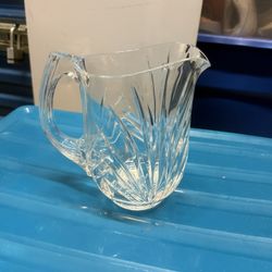 Vintage Crystal G.Durand France Pitcher 