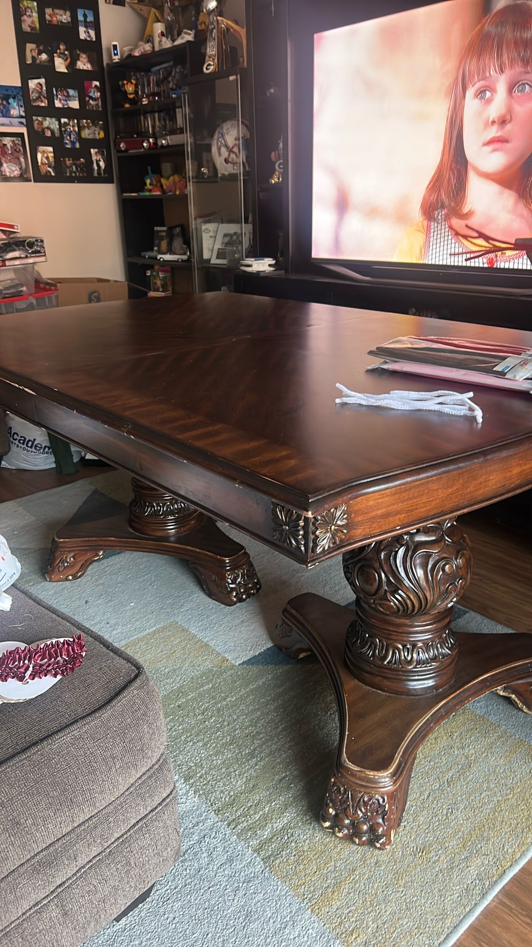 Solid Wood Dining Table 