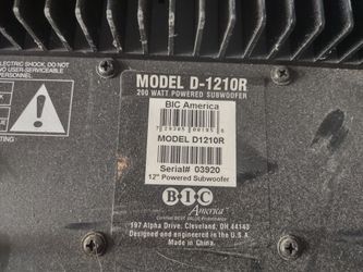 Subwoofer And Front Speaker Home Theater 