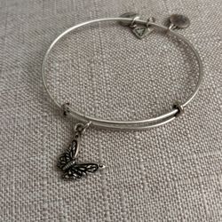 Butterfly Alex and Ani Charm Bracelet 