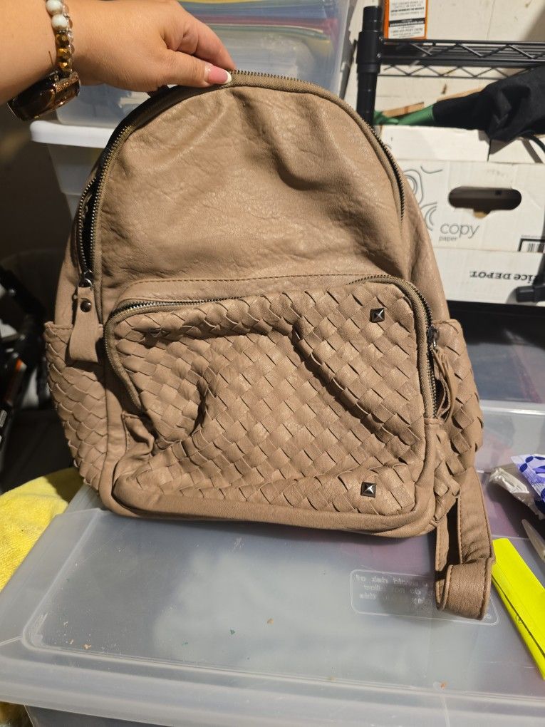 Leather Backpack