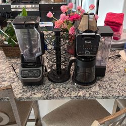 Ninja Coffee Kureg and Blender Package Deal
