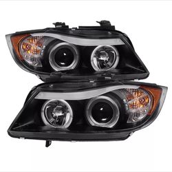 Spyder Auto (contact info removed) Halo Amber Projector Headlights