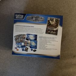 Stellar Crown Pokemon Center etb