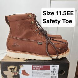 Red Wings Irish Setter Safety Toe Work Boots Size 11.5 EE