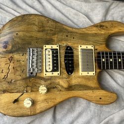 Crazy Strat Type Custom Guitar With Duncans & History