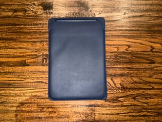 Genuine Apple Leather Sleeve Case - iPad Pro 12.9" 1st & 2nd Gen - Midnight Blue
