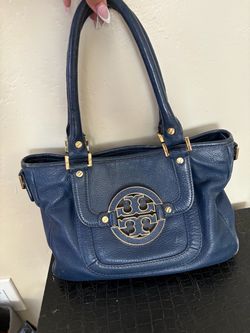 Tory Burch Amanda blue purse