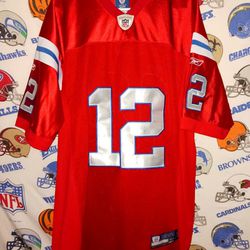 Vintage 2002 Reebok On Field Tom Brady New England Patriots NFL Football Jersey 