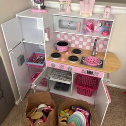 Kids play kitchen