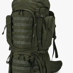 Mardingtop 60L Military Internal Frame Backpack for Hiking,Camping,Hunting,Rucksack Backpack with Rain Cover
