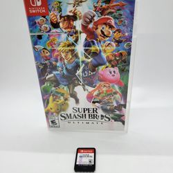 Super Smash Bros. Ultimate Nintendo Switch CIB Complete 