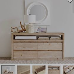 Potter Barn Folsom 4 drawer dresser