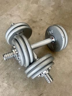 ** One pair of Dumbbells **