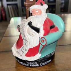 Nightmare before Christmas Santa figure
