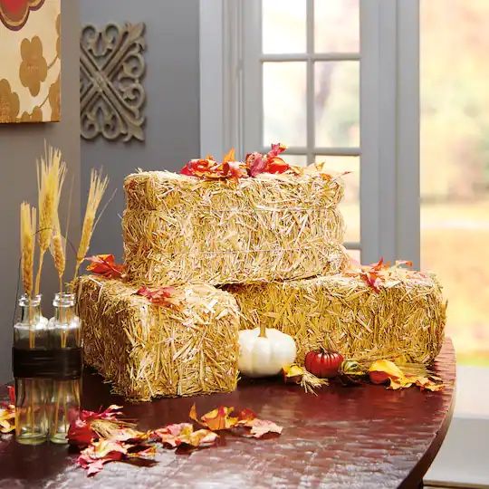 Hay Bales 3 Pack Great For Decoration